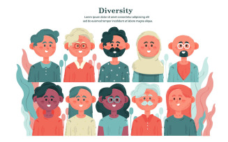 Diversity Concept Illustration
