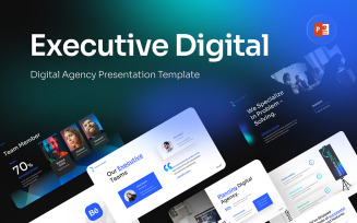 Executive Digital Modern Multipurpose PowerPoint Template
