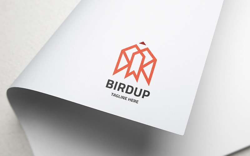 Professional Bird Geometric Logo Logo Template