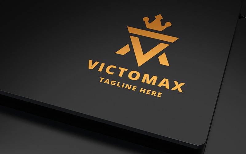Victory Max Letter V Logo Logo Template