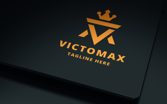 Victory Max Letter V Professional Logo