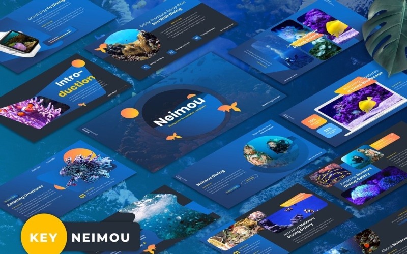 Neimou - Diving Sport Keynote Keynote Template