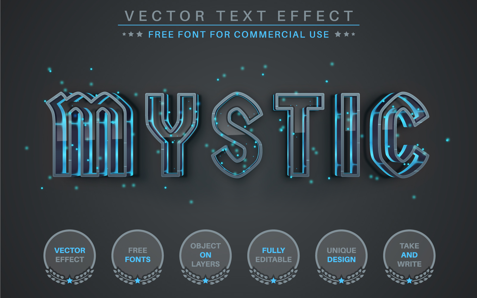 Template #228526 Effectfont Styleeditable Webdesign Template - Logo template Preview