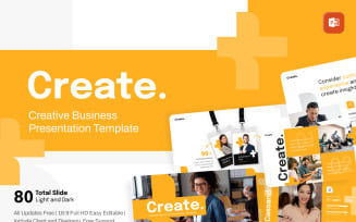 Create Modern Business PowerPoint Template