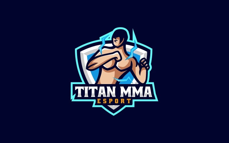 Titan E-Sports and Sports Logo Logo Template