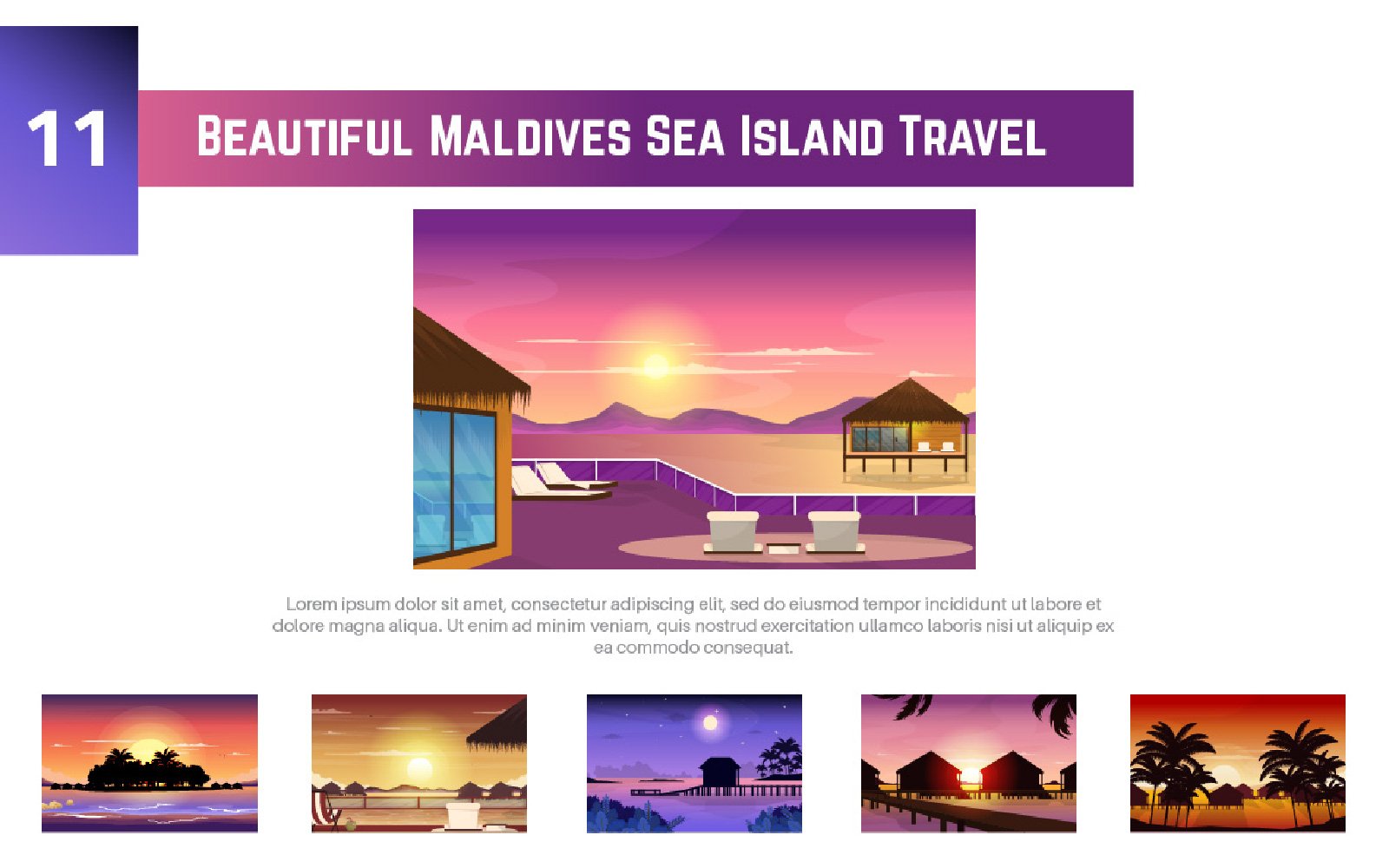 Template #228696 Maldives Summer Webdesign Template - Logo template Preview