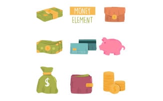 Money Elements Illustration