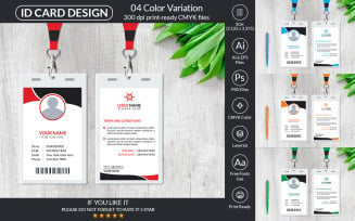 Creative Business ID Card Design Template