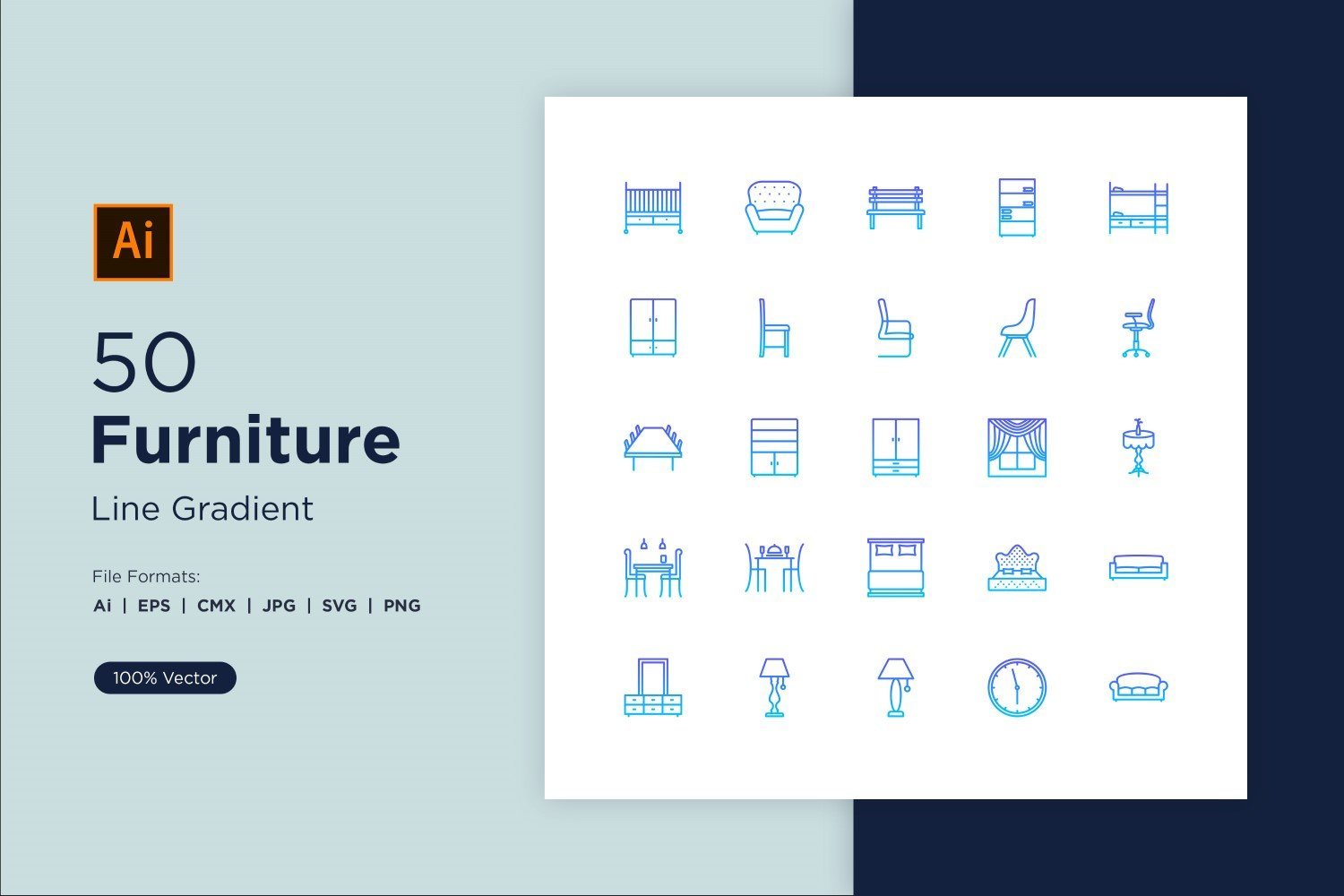 Kit Graphique #228837 Furniture Icon Divers Modles Web - Logo template Preview