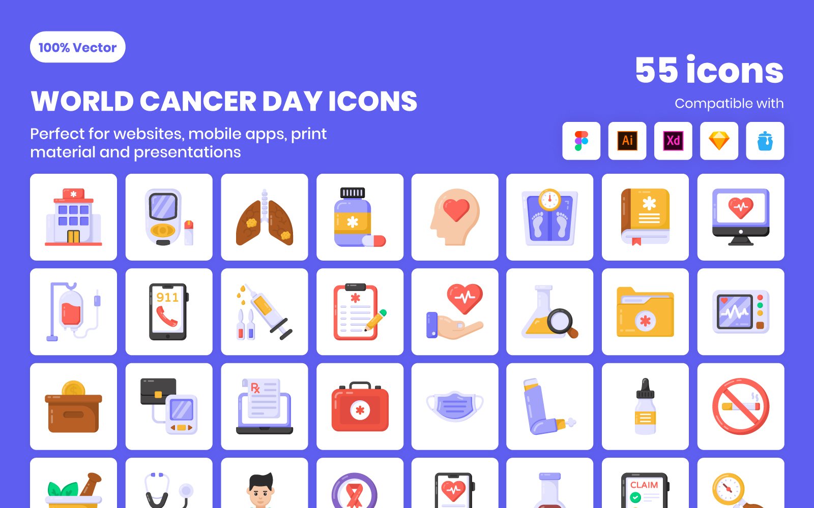 Kit Graphique #228866 Cancer Jour Divers Modles Web - Logo template Preview