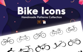 Bike Icons Handmade Collection