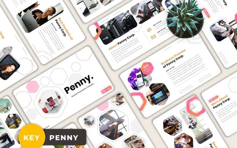 Penny - Creative Business Keynote Keynote Template