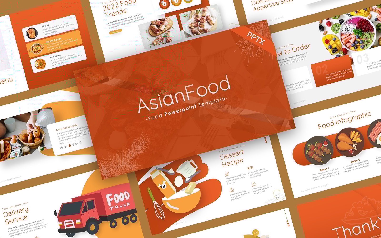 Template #229098 Asian Food Webdesign Template - Logo template Preview
