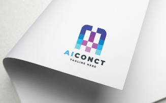 Professional AI Concept Logo