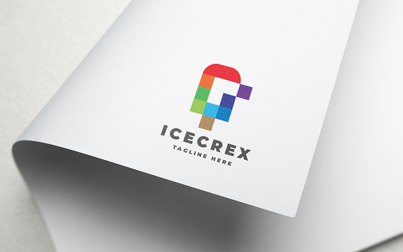 Professional Ice Cream Logo Logo Template