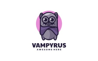 Vampire Simple Mascot Logo