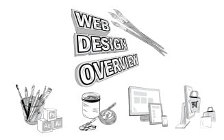 5 Illustration WEB Design Overview