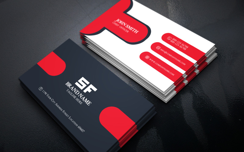 Business Card Design Template Volume 12 Corporate Identity