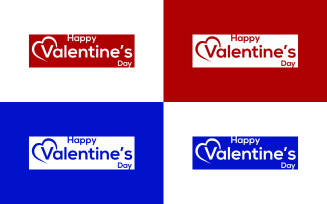 Happy Valentine's Day | Valentine's Day Vector Template