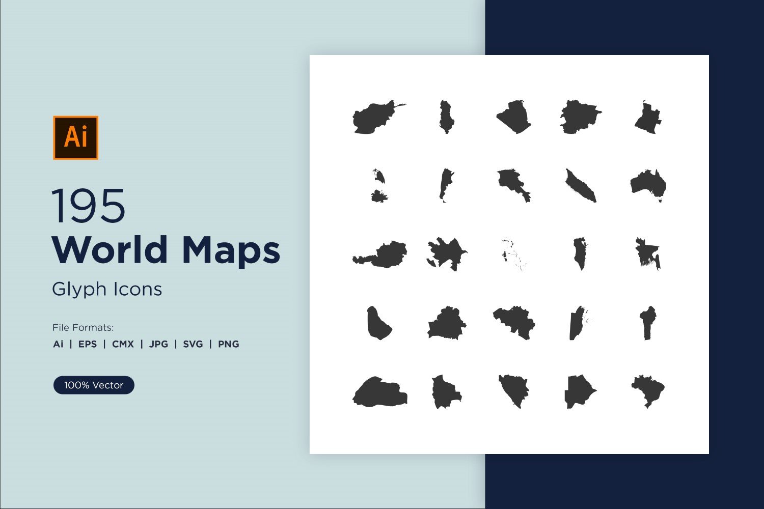 Kit Graphique #229453 Map Flat Divers Modles Web - Logo template Preview