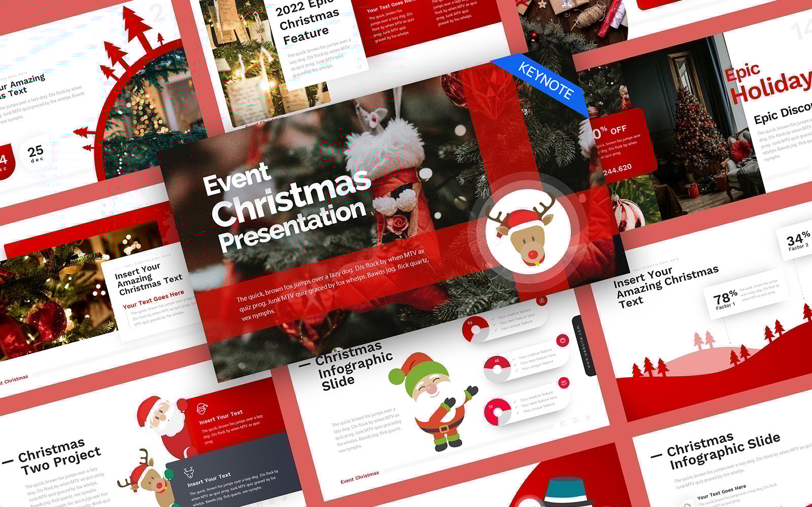 Template #229496 Christmas Design Webdesign Template - Logo template Preview