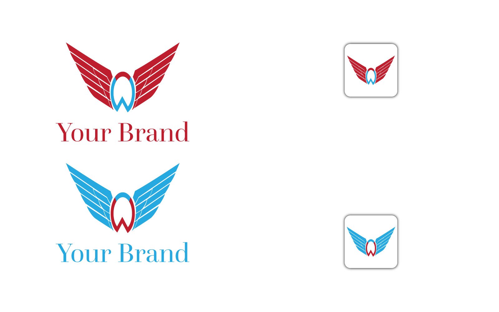 Kit Graphique #229642 Falcon Entreprise Divers Modles Web - Logo template Preview