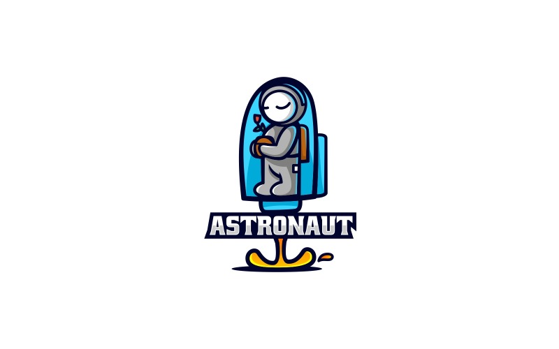 Astronaut Sport and E-Sports Logo Logo Template