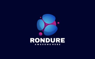 Rondure Gradient Logo Style