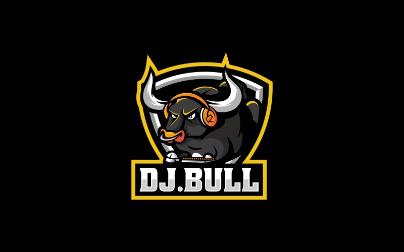 Bull Sport and E-Sports Logo Logo Template