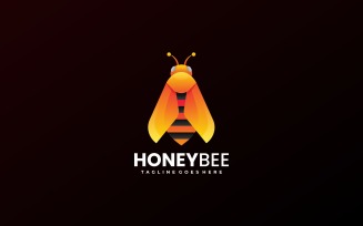 Honeybee Gradient Logo Template