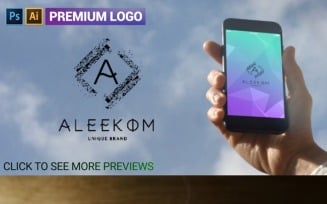 Aleekom Premium A letter Logo Template