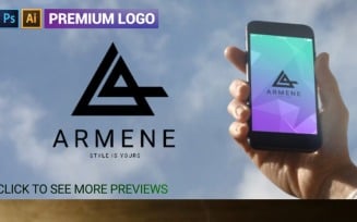 Armene Premium A Letter Logo Template