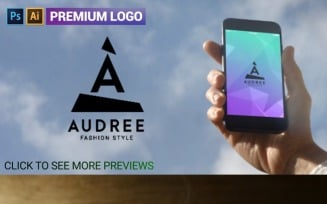 Audree Premium A Letter Logo Template