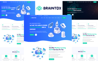 Braintox - Machine Learning And AI Startups HTML5 Template