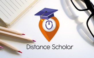 Distance Education LOGO - Modern Online Education App Logo