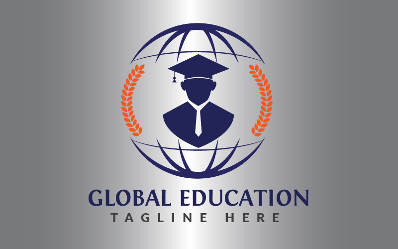 Global Education Logo Design Logo Template