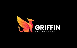 Griffin Gradient Logo Design