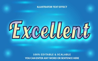 Neon Stylish Editable Text Effect Vectors