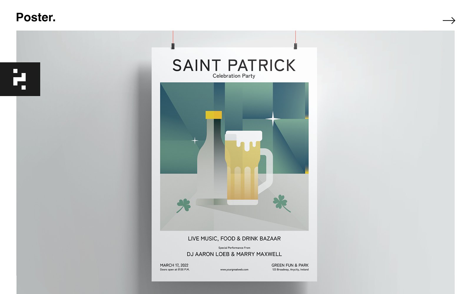 Kit Graphique #230016 Saint Patrick Divers Modles Web - Logo template Preview