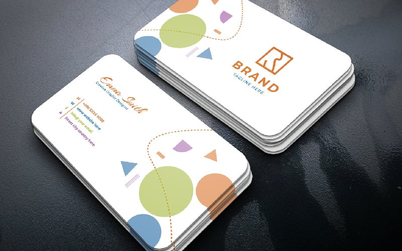 Template #230041 Business Card Webdesign Template - Logo template Preview