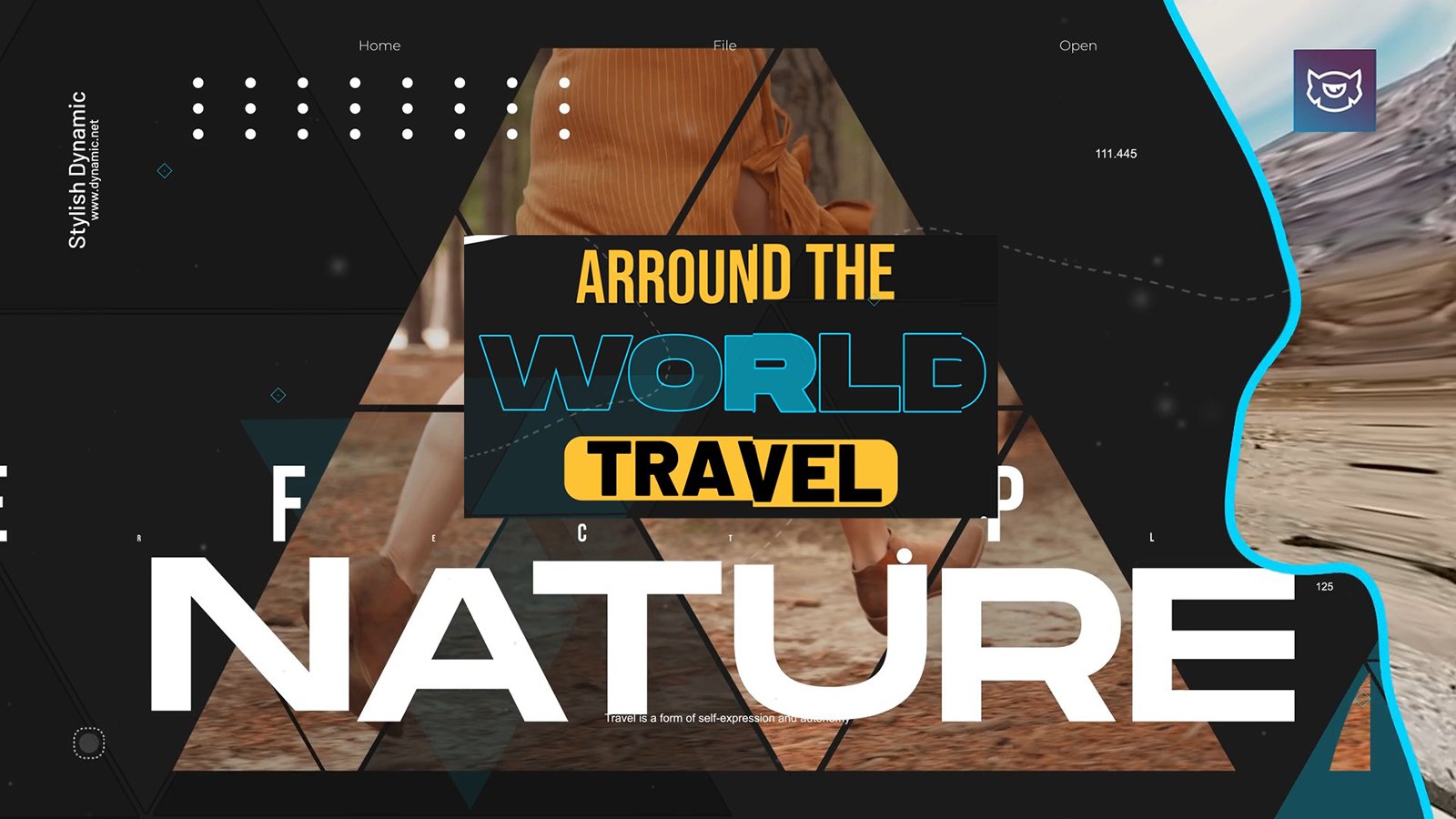 Kit Graphique #230084 Travel Around Divers Modles Web - Logo template Preview