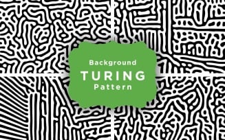 100 Turing Pattern Background Vol 10