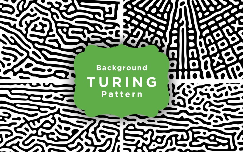 100 Turing Pattern Background Vol 5
