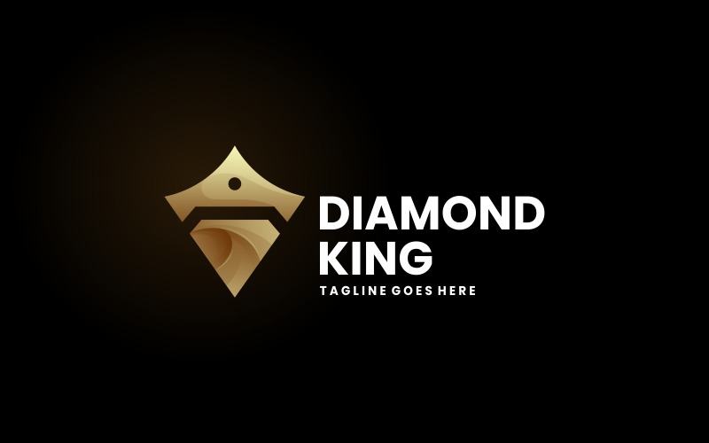 Diamond King Luxury Logo Style Logo Template