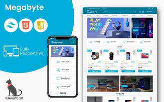 Megabyte - Technology Store | Multipurpose, e-Commerce HTML/Tailwind CSS Template