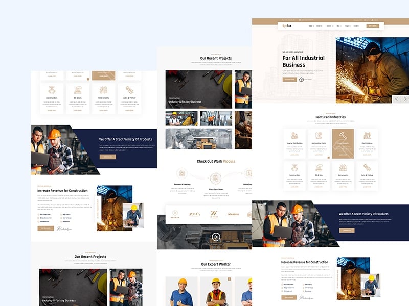 Template #230299 Company Construction Webdesign Template - Logo template Preview