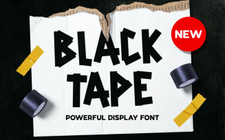 Blacktape - Sans Serif Font