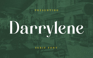 Darrylene - Modern Serif Fonts