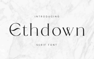 Ethdown - Classic Serif Fonts