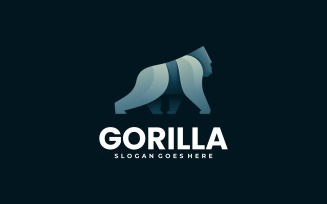Gorilla Gradient Logo Style